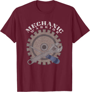 Funny Mechanic Auto Repair Vintage Graphic T-Shirt - T-Shirt | Maroon