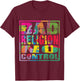 Bad Religion - Official Merchandise - No Control Small T-Shirt - T-Shirt | Maroon