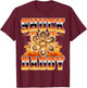 Shuck Daddy Oyster Shucking Seafood Lover 90s Bootleg Style T-Shirt - T-Shirt | Maroon