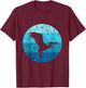 Retro Vintage Pelican Bird Tropical Bird Animal Pelican T-Shirt - T-Shirt | Maroon