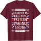 I'd Rather Be Watching British Baking Shows Baking Lover T-Shirt - T-Shirt | Maroon