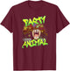 Looney Tunes Birthday Party Taz T-Shirt - T-Shirt | Maroon