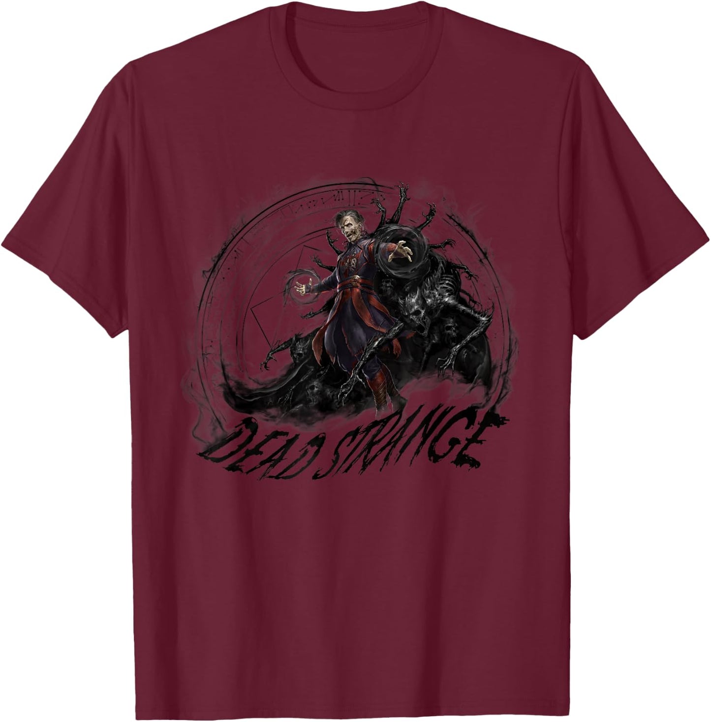 Marvel Doctor Strange Multiverse of Madness Dead Strange T-Shirt - T-Shirt | Maroon