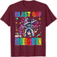 Blast Off Into Kindergarten Rocket Back To School T-Shirt - T-Shirt | Maroon