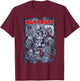 Iron Maiden - Nine Eddies T-Shirt - T-Shirt | Maroon