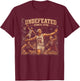 Undefeated Since 1776 George Washington Meme 4th of July T-Shirt - T-Shirt | Maroon