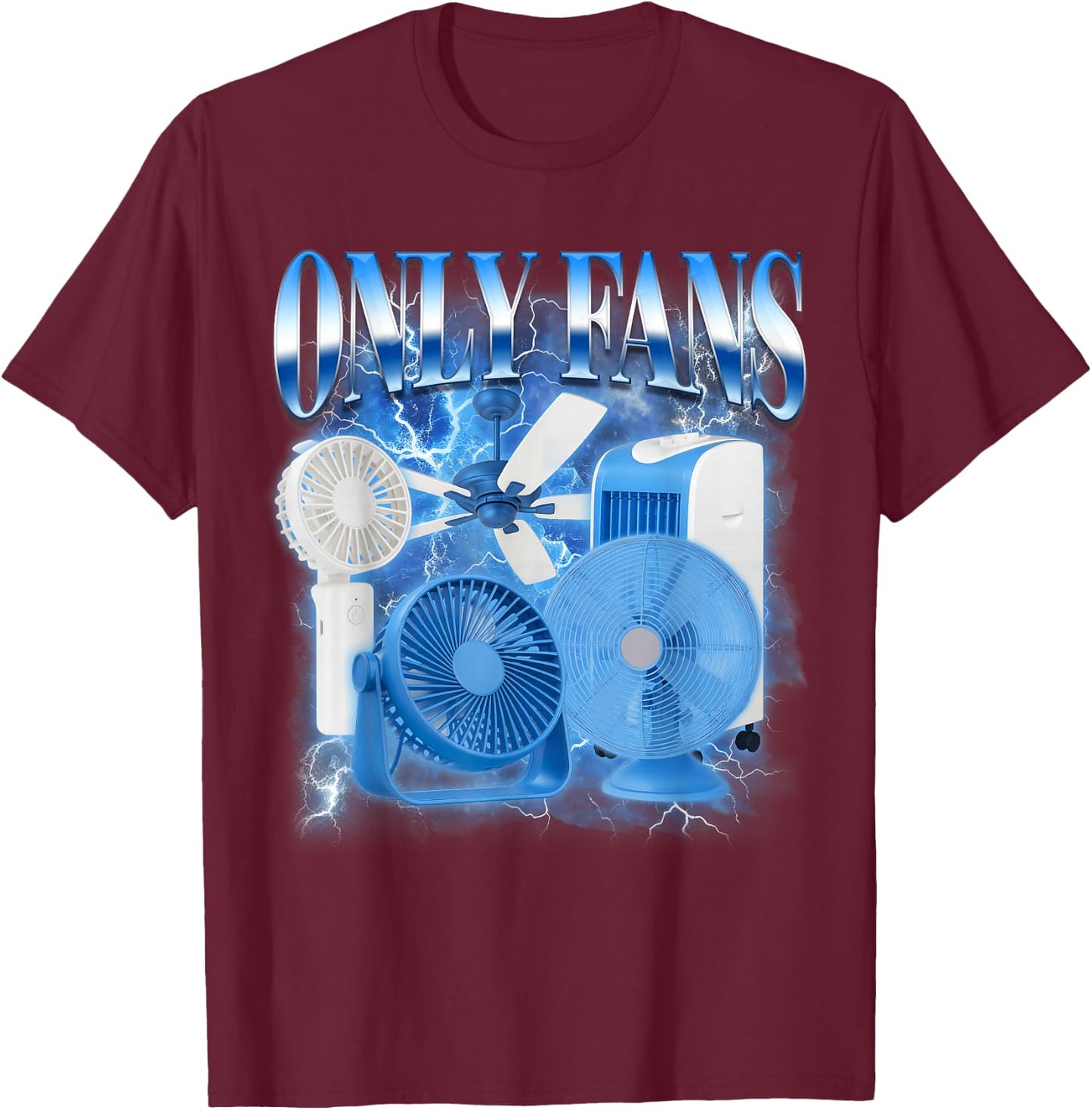 Funny Viral Internet Jokes Sarcasm Humor BFF Only The Fans T-Shirt - T-Shirt | Maroon