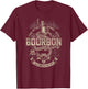 Bourbon Whiskey True American Grit Snake T-Shirt - T-Shirt | Maroon
