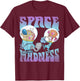 Ren and Stimpy Space Madness Astronaut T-Shirt - T-Shirt | Maroon
