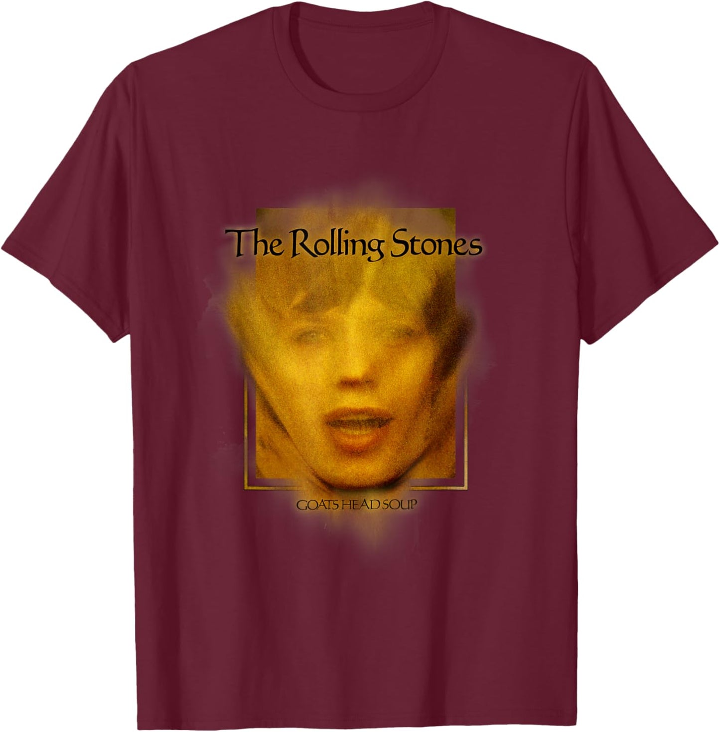 The Rolling Stones Goat Head Soup T-Shirt - T-Shirt | Maroon