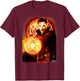 Marvel Infinity War Dr. Strange Fire Symbol Graphic T-Shirt - T-Shirt | Maroon