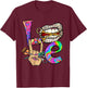 Funny Hair Hustler Hairdresser Salon & Hairstylist Stylist T-Shirt - T-Shirt | Maroon