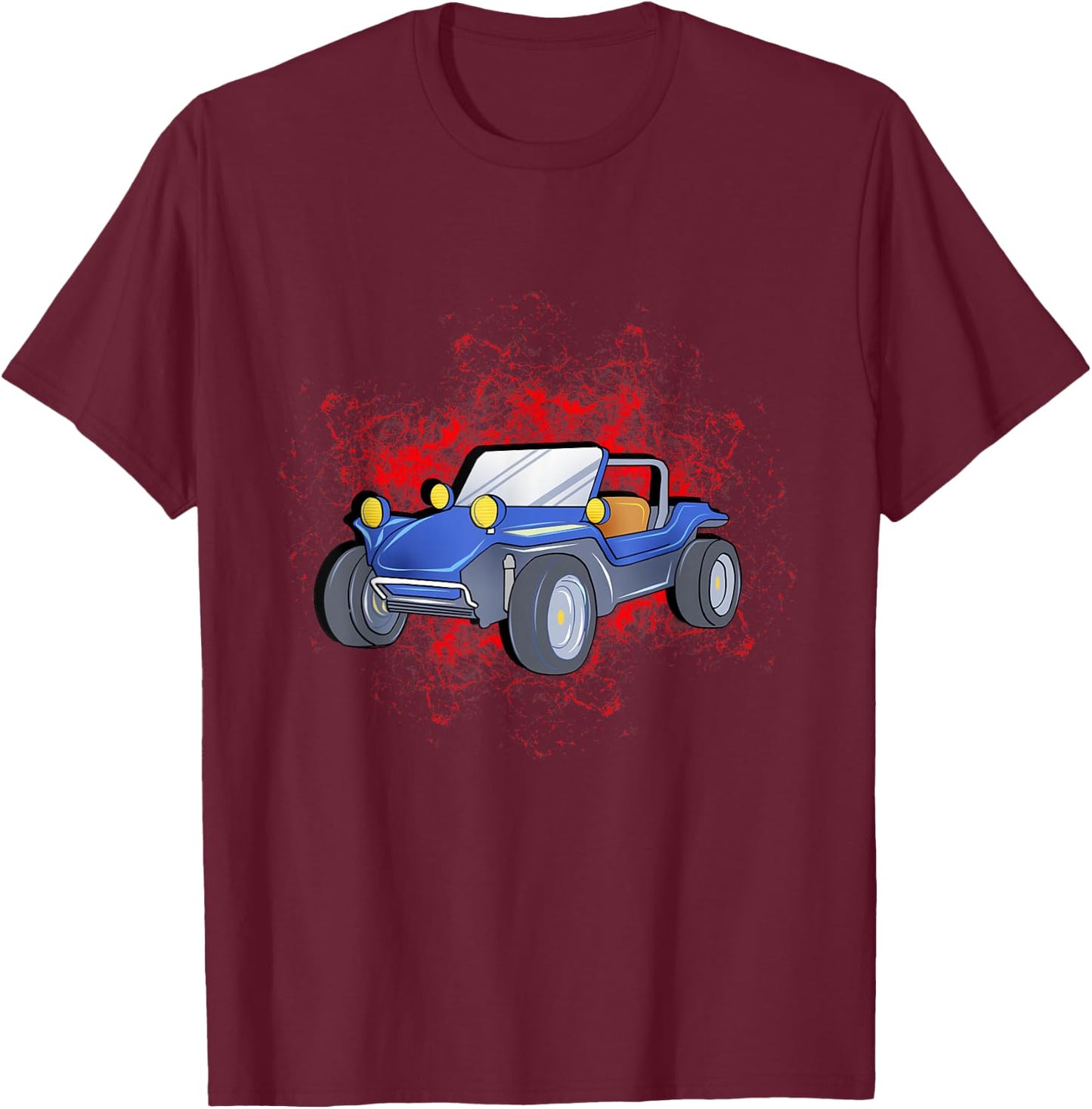 Dune Buggy Graphic Beach RC Car Truck Gift Men Women Kids T-Shirt - T-Shirt | Maroon