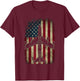 Fores KC-135 STRATOTANKER WALL FLAG T-Shirt - T-Shirt | Maroon