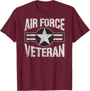 USAF Veteran - US Air Force Veteran Shirts Women T-Shirt - T-Shirt | Maroon