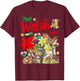 Welsh Roots Idea for Kids Wales Culture Theme with Daffodils T-Shirt - T-Shirt | Maroon