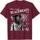 What Would Blackbeard Do Pirate Fun T-Shirt - T-Shirt | Maroon