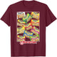Maruchan Ramen Noodle Flavor Profiles Poster T-Shirt - T-Shirt | Maroon