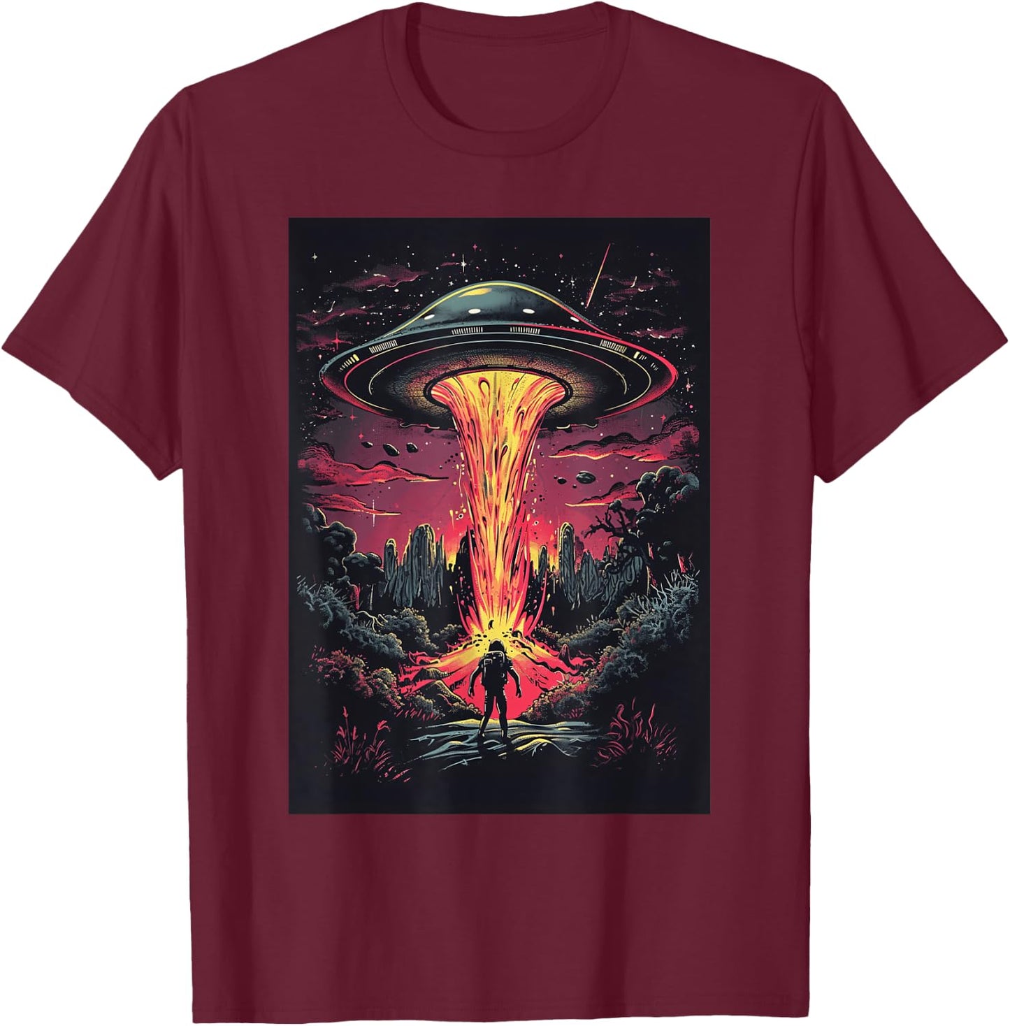 Grade A Invasion T-Shirt - T-Shirt | Maroon