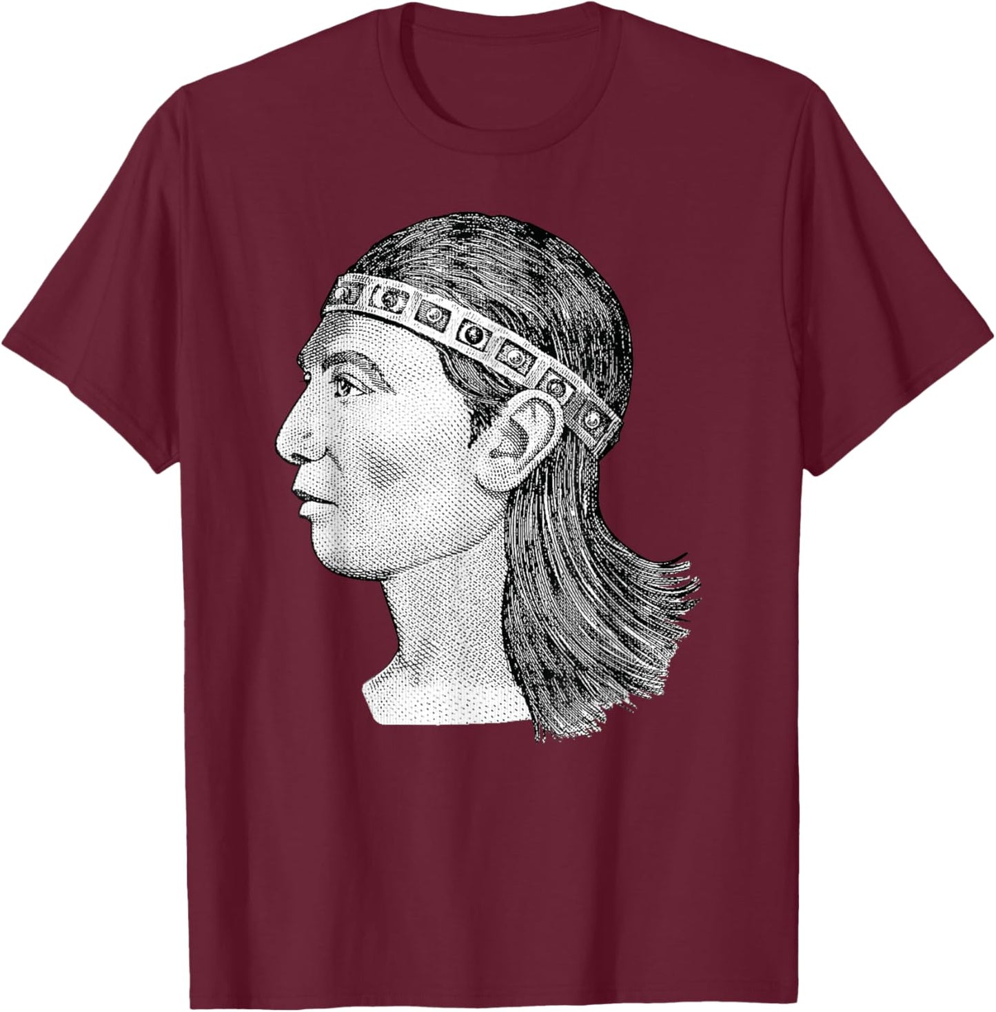Honduras Billete Catracho Latino Honduran Copan Indio Maya T-Shirt - T-Shirt | Maroon