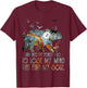 And Into The Forest I Go To Lose My Mind Camping Bear T-Shirt - T-Shirt | Maroon