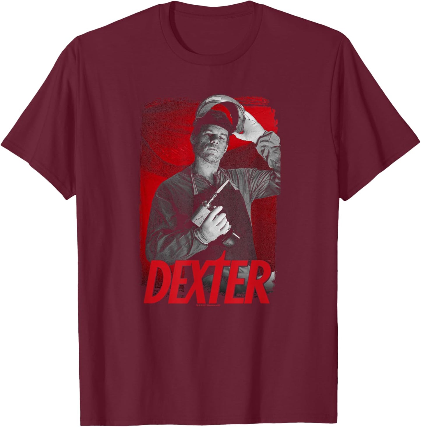 Dexter See Saw T-Shirt - T-Shirt | Maroon