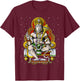 Hanuman Hindu God Hinduism Monkey Jainism Buddhism Spiritual T-Shirt - T-Shirt | Maroon