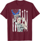 USAF Air Force Women Proud Shirt, Air Force Veteran Gift T-Shirt - T-Shirt | Maroon
