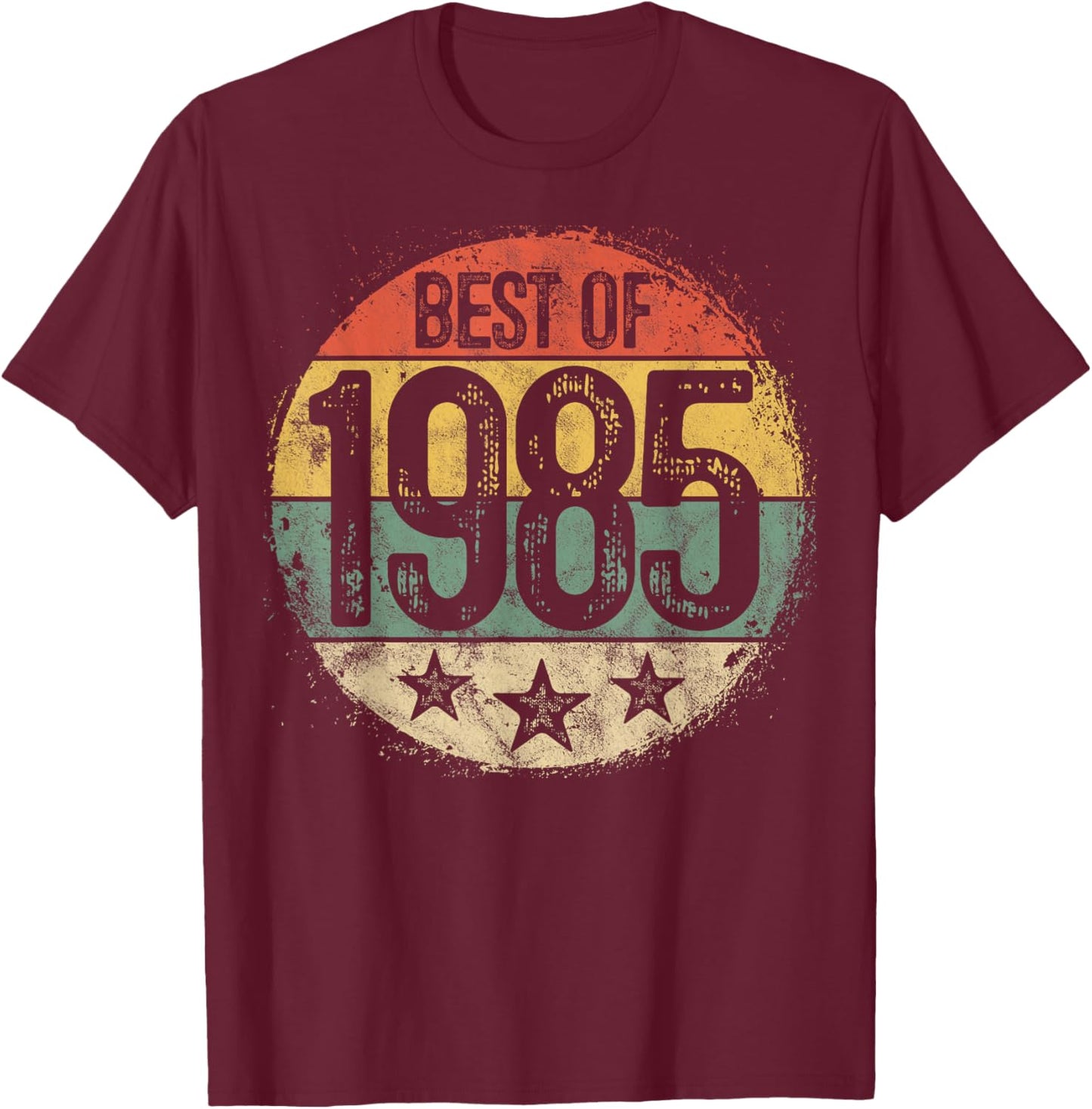 Best Of 1985 40th Birthday Gifts Women 40 Year Old T-Shirt - T-Shirt | Maroon