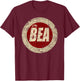 Designed For Flight BEA British European Airways Vintage Airline - Black, Small T-Shirt - T-Shirt | Maroon