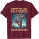 Support your local pole dancer lineman funny skeleton T-Shirt - T-Shirt | Maroon