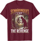 Schrodingers Cat Revenge Funny Physics Science Student T-Shirt - T-Shirt | Maroon