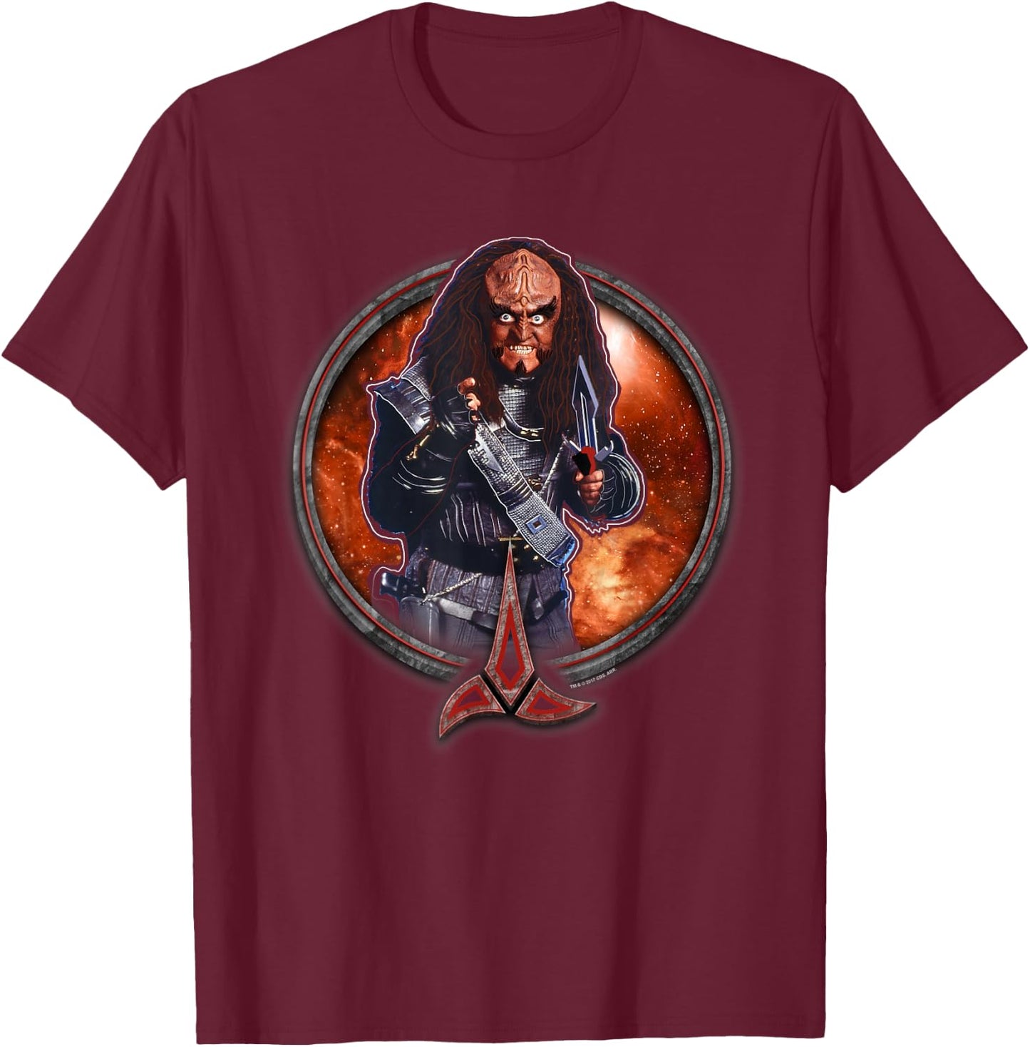 Star Trek Gowron T-Shirt - T-Shirt | Maroon
