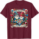 A Woman Cannot Survive On Quilting Alone Gnomes Besties T-Shirt - T-Shirt | Maroon
