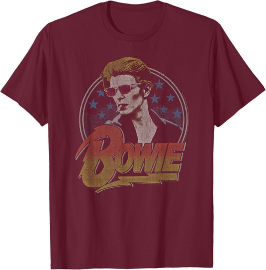 David Bowie - Diamond Dogs T-Shirt - T-Shirt | Maroon