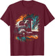 Truck Driver 18 Wheeler Trucker Gift T-Shirt - T-Shirt | Maroon