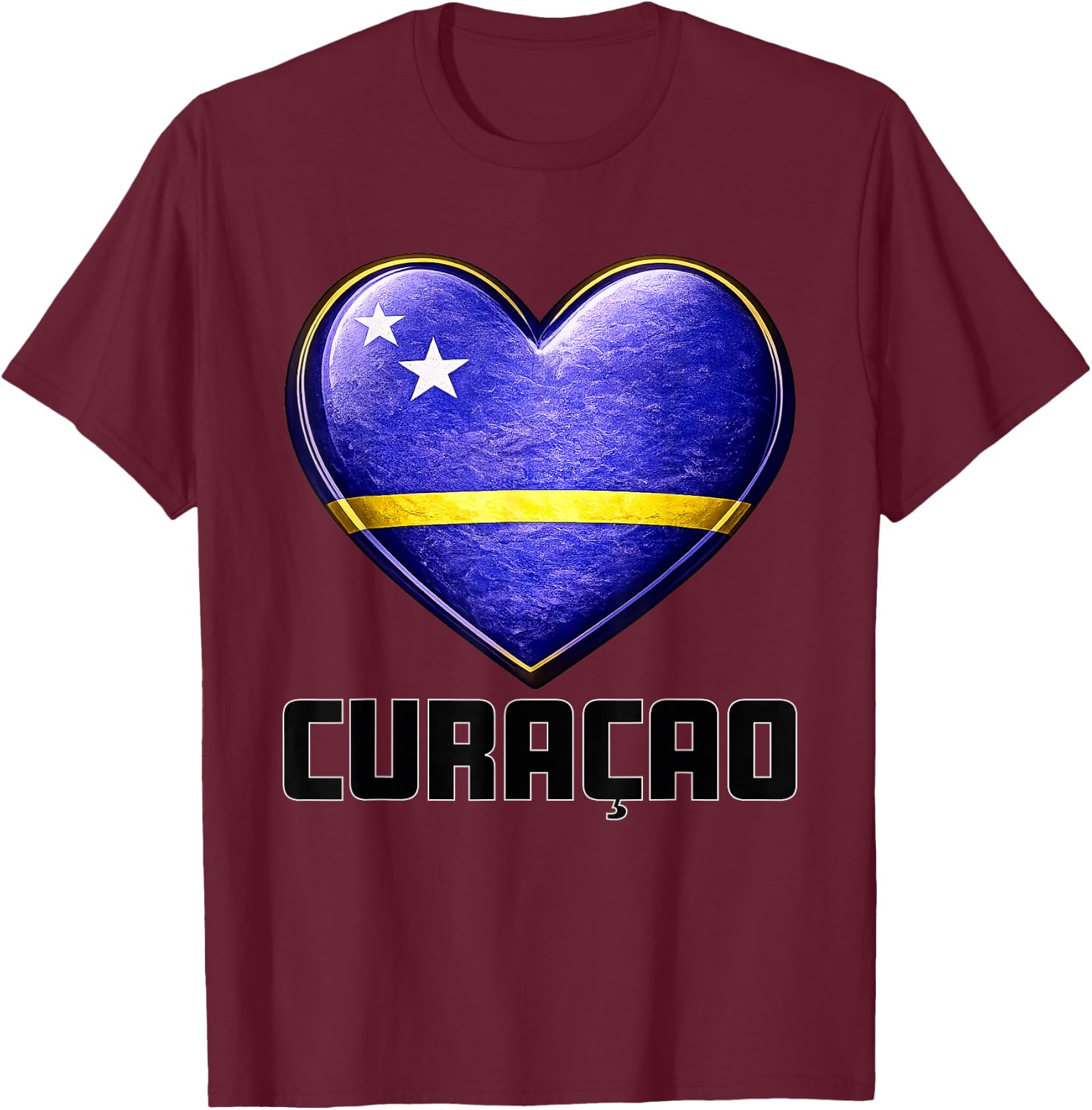 Soccer - World Cup 2026 Curaçao T-Shirt - T-Shirt | Maroon
