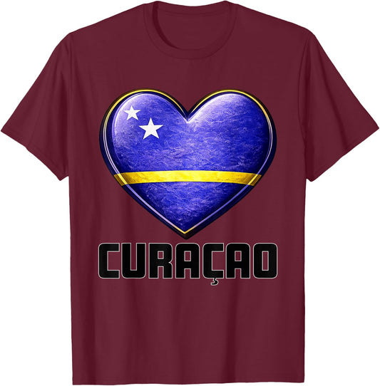 Soccer - World Cup 2026 Curaçao T-Shirt - T-Shirt | Maroon