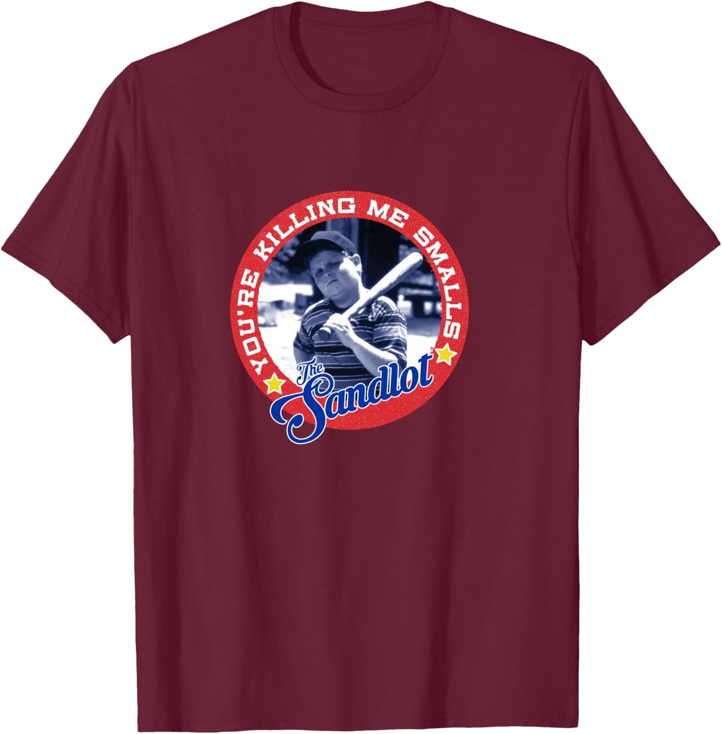 The Sandlot Ham You're Killing Me Smalls 90s T-Shirt - T-Shirt | Maroon