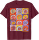 All That Classic Vintage Logo Panels T-Shirt - T-Shirt | Maroon