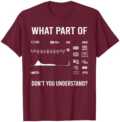 Cool Photography Art Women Camera Photographer Small T-Shirt - T-Shirt | Maroon