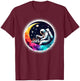 Astronaut Playing Chess in Space Boys Girls Kids T-Shirt - T-Shirt | Maroon