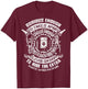 Curious Enough To Take It Apart Electrician Funny T-Shirt - T-Shirt | Maroon