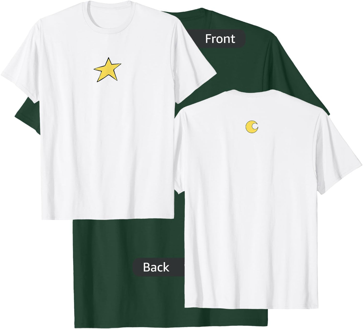 Ping Pong the Animation Peco Sun (star) Moon Anime T-Shirt - T-Shirt | Forest