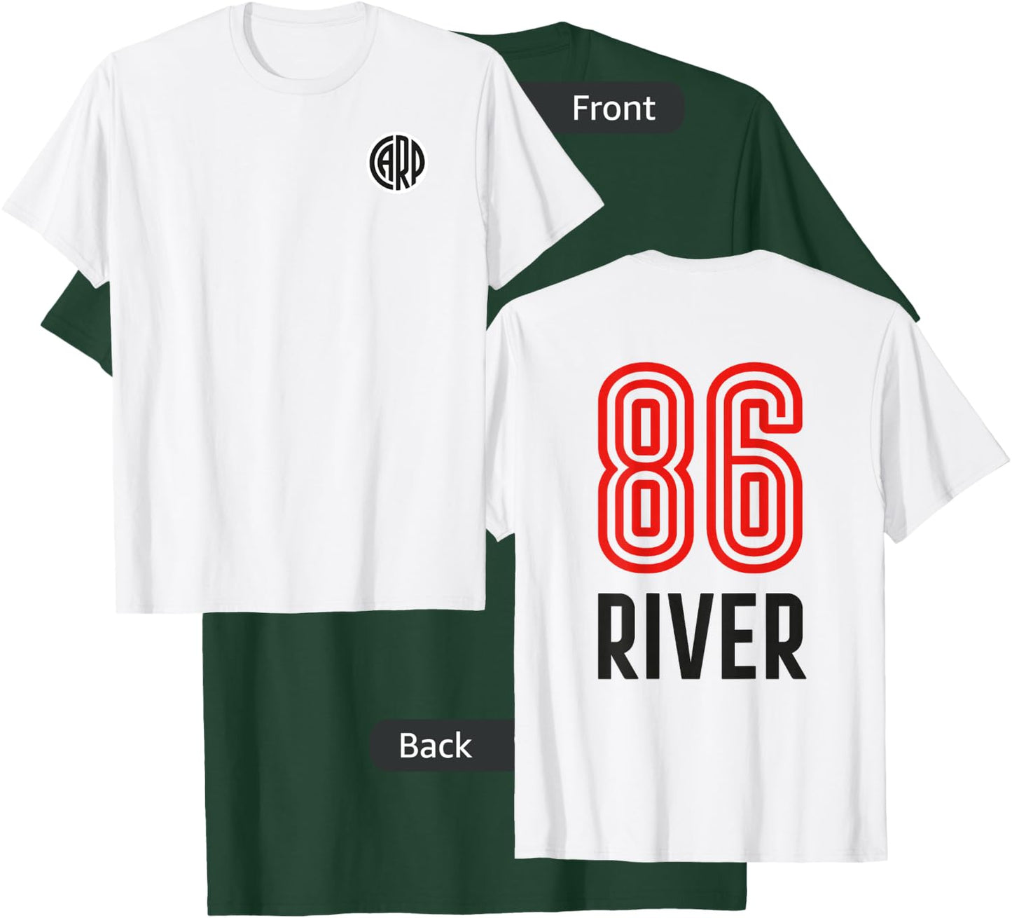 River Plate Argentina - Logo 86 River T-Shirt - T-Shirt | Forest