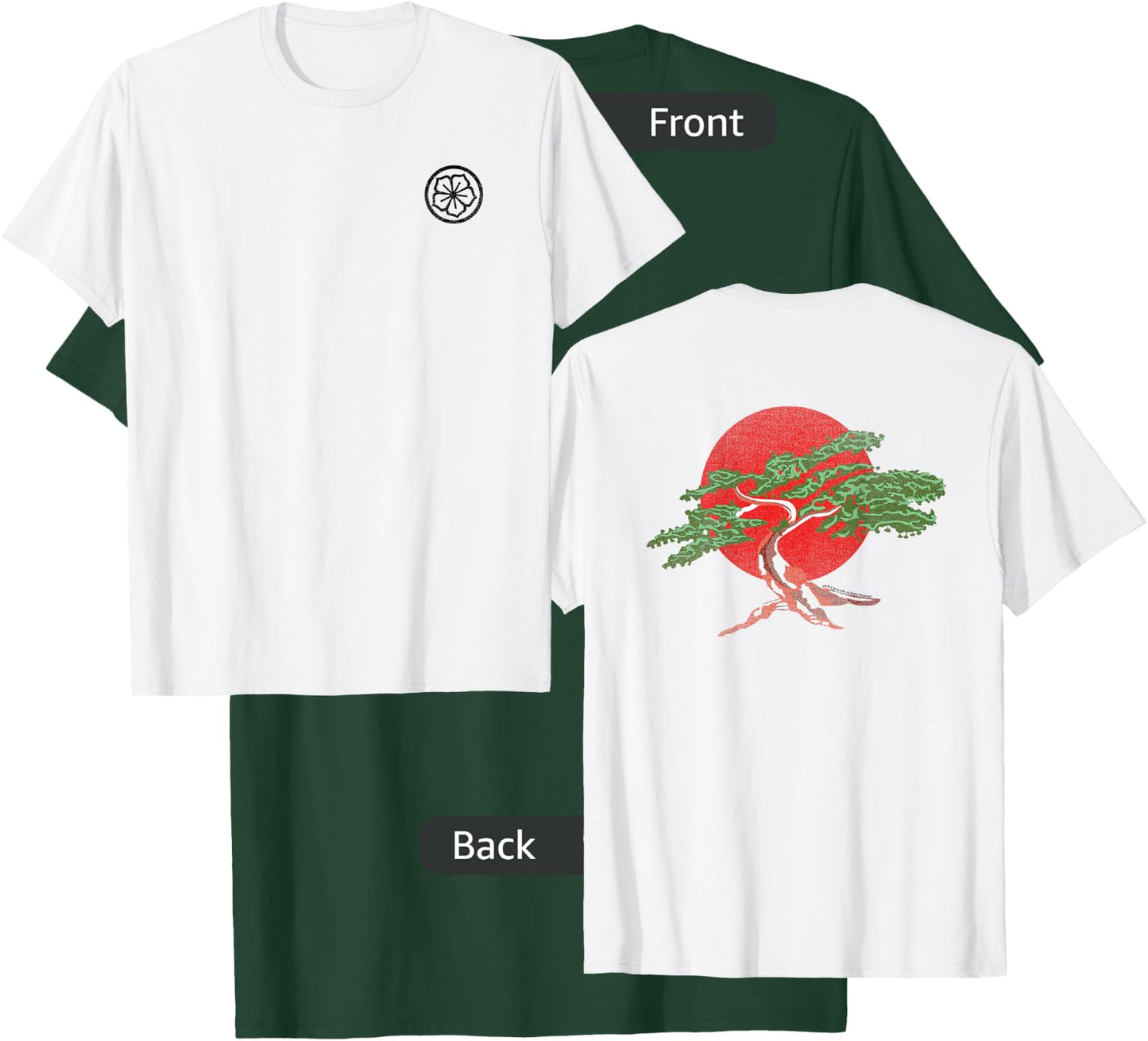 The Karate Kid Daniel-San’s Gi Front and Back Movie T-Shirt - T-Shirt | Forest