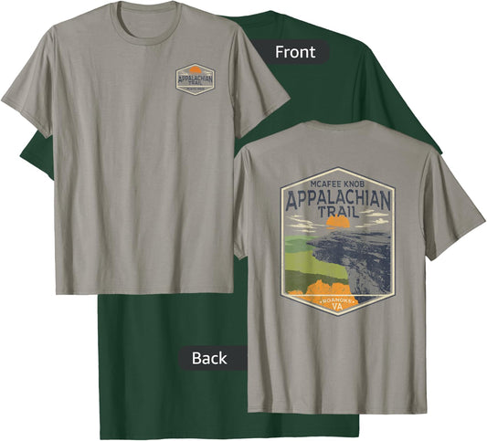 Trendy Mcafee Knob Appalachian Trail Roanoke Virginia T-Shirt - T-Shirt | Forest