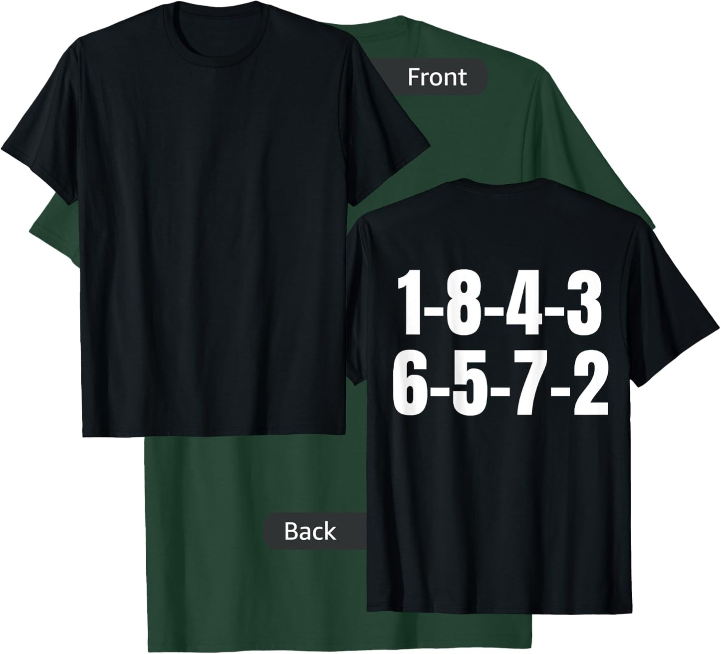 18436572 Firing Order Engine V8 Block Racing Mechanic T-Shirt - T-Shirt | Forest