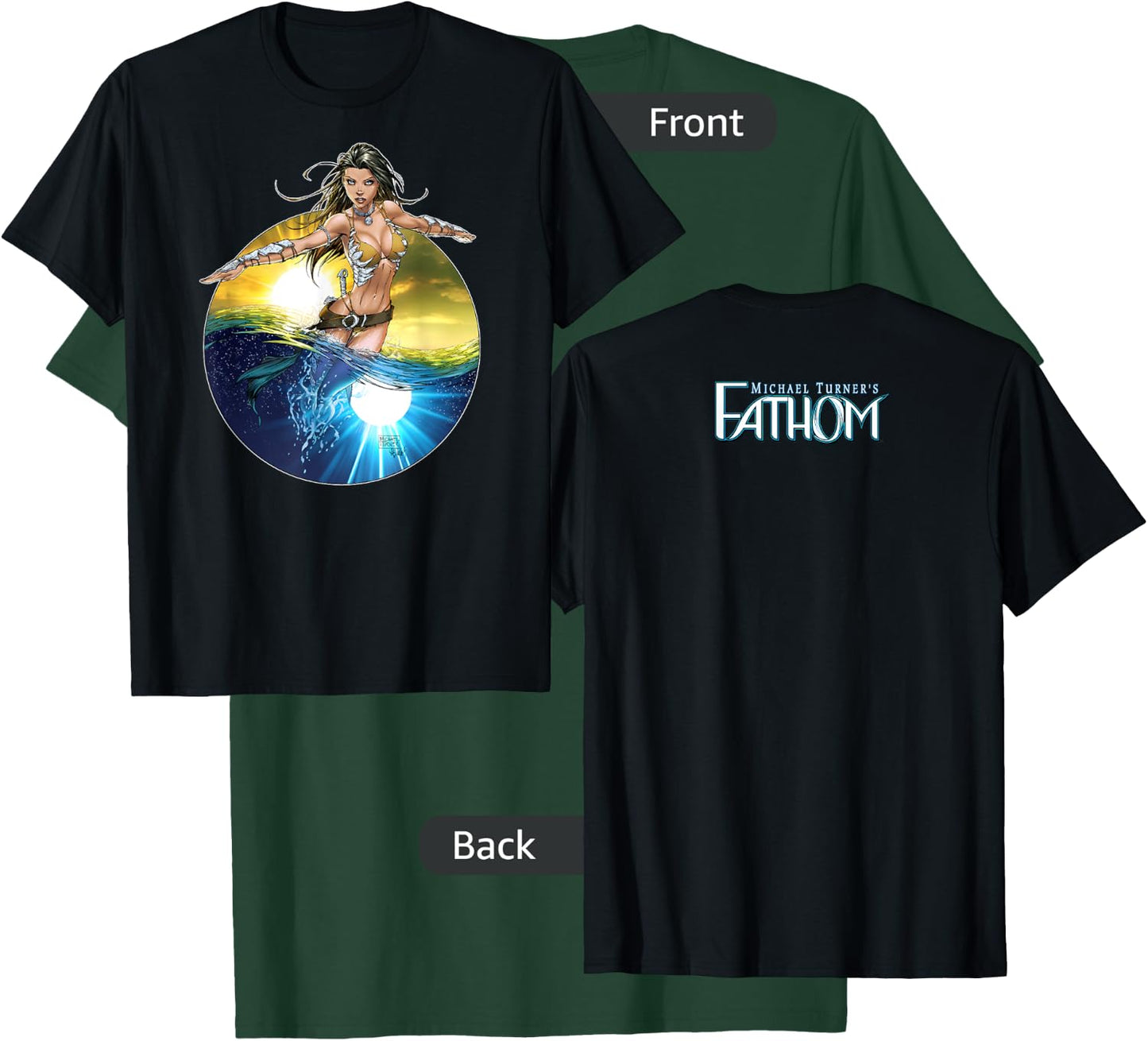 Fathom Aspen Wave T-Shirt - T-Shirt | Forest