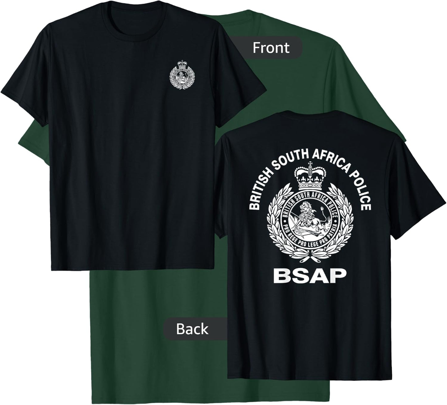 BSAP Police T-Shirt - T-Shirt | Forest